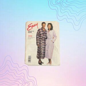 VINTAGE MCCALL'S Bathrobe Sewing Pattern